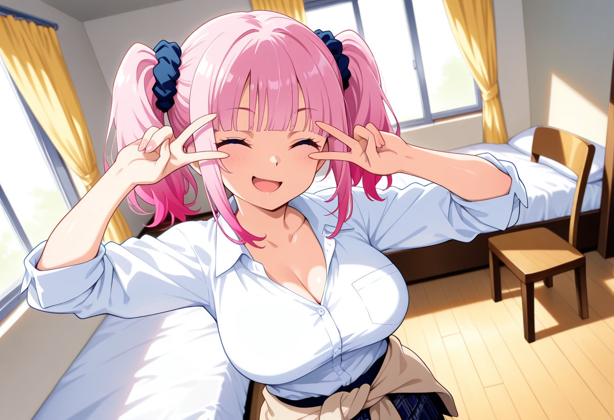 生意気ギャル桃崎ルナの長ぃ一日【250枚】_1