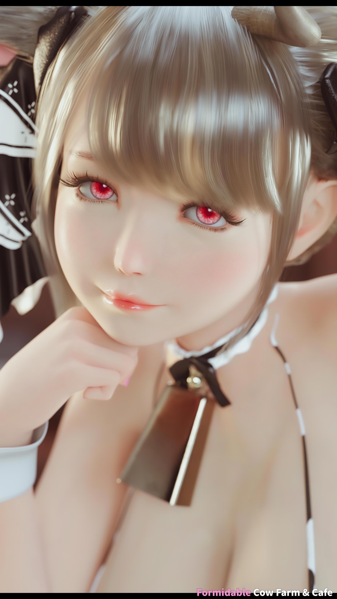 牛柄ビキニの爆乳牛娘4 画像10