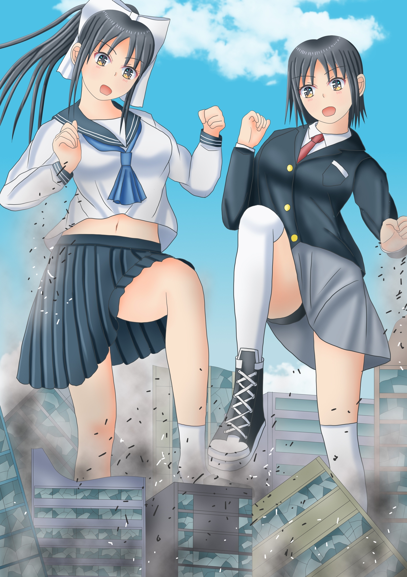 巨大姉妹ランペイジ！ 画像3