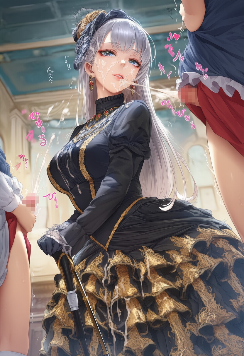 ゴシック〇リィタ様にぶっかけ射精 ver.F_3