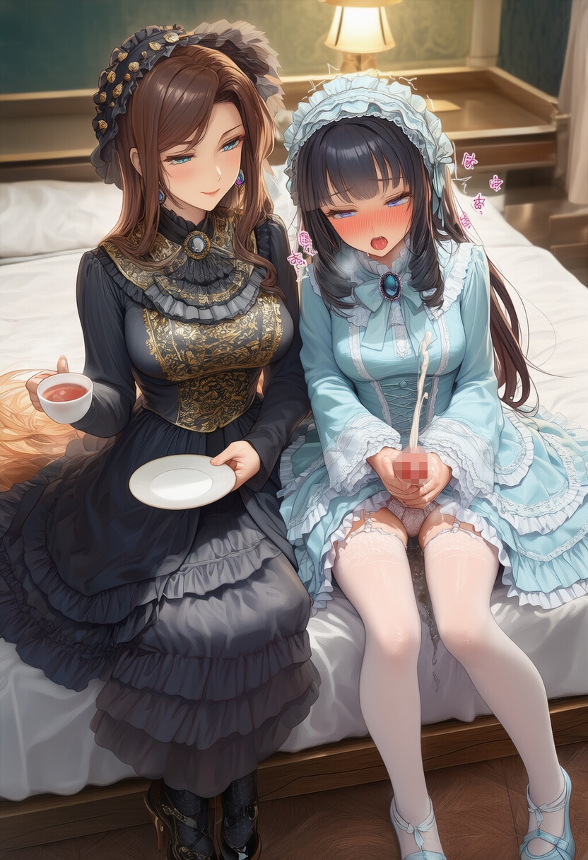 ゴシック〇リィタ様にぶっかけ射精 ver.F_4