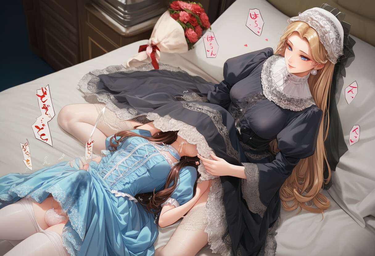 ゴシック〇リィタ様にぶっかけ射精 ver.F_8