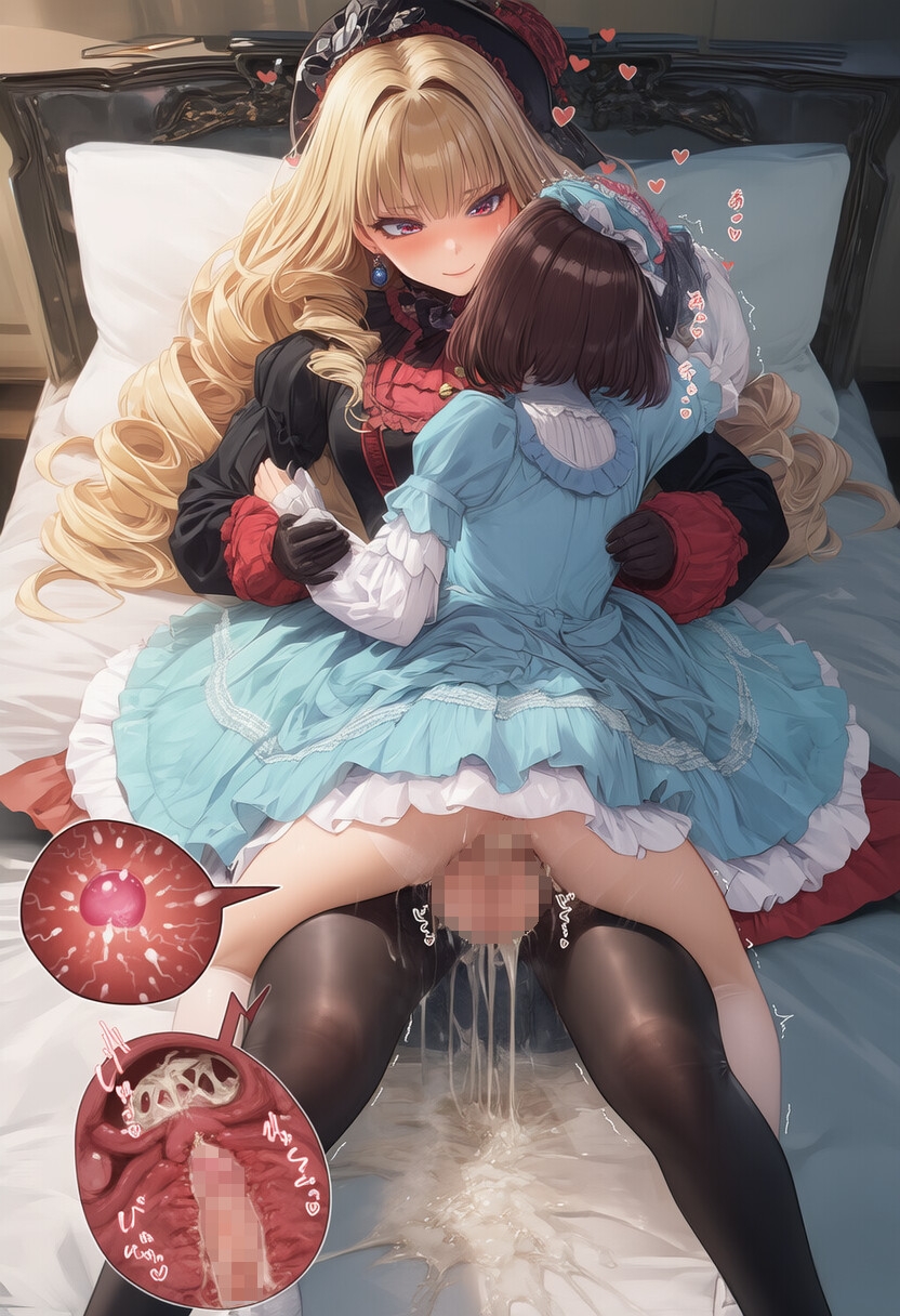 ゴシック〇リィタ様にぶっかけ射精 ver.F_9