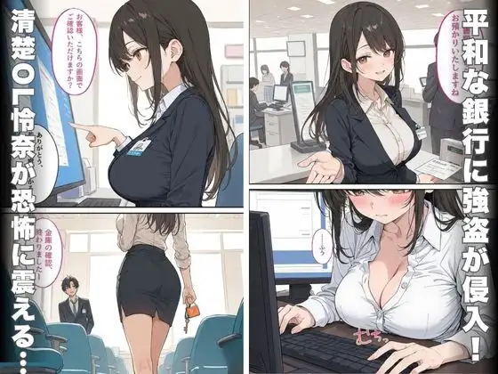スーツ姿の美人OLが強盗の凶器よりチ◯ポに屈服…完全メス落ち サンプル画像 2