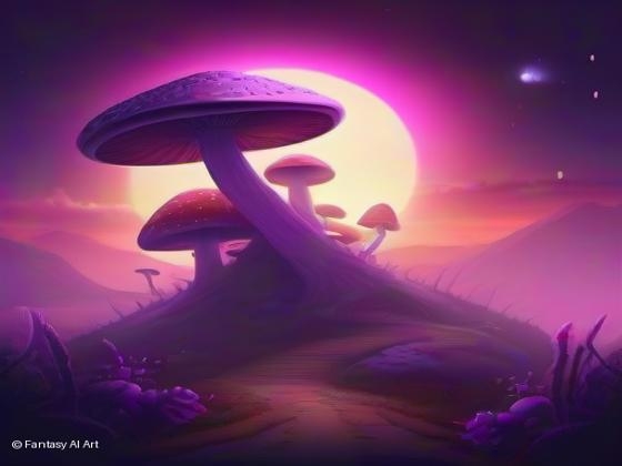 幻想AIアート集 Vol.1 〜魔法の森とサイバーシティ〜