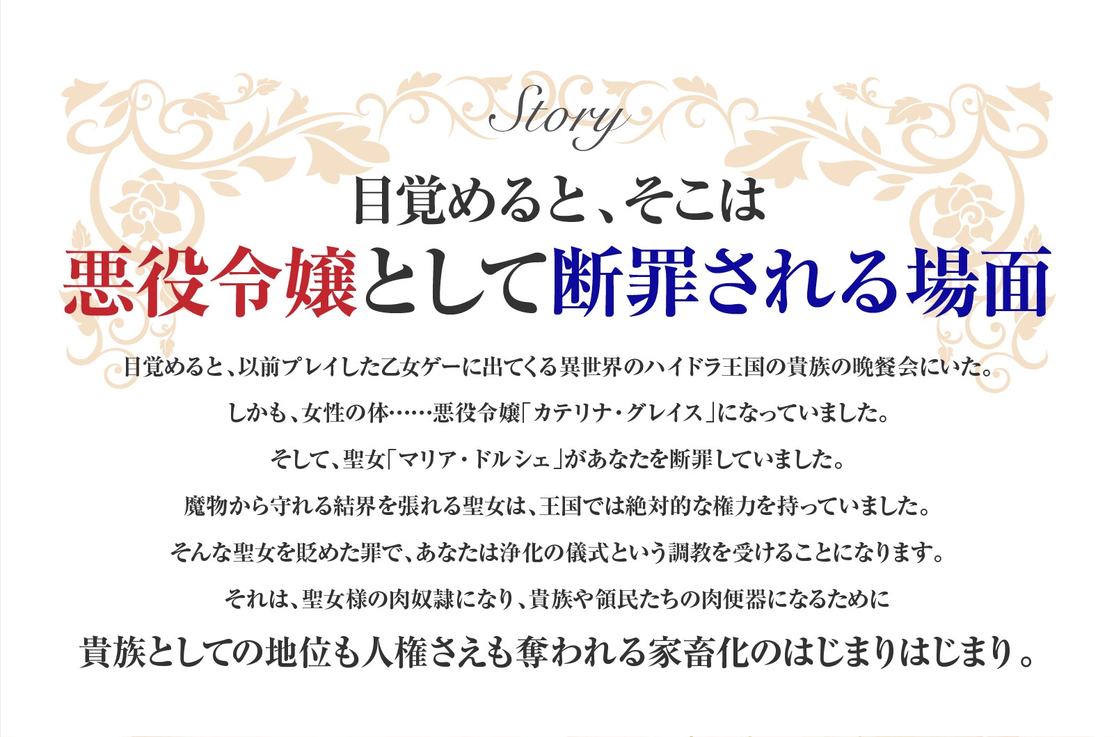 乙女ゲームで悪役令嬢にTS化転生したら聖女の性奴○にされるルートしかなかった 画像2