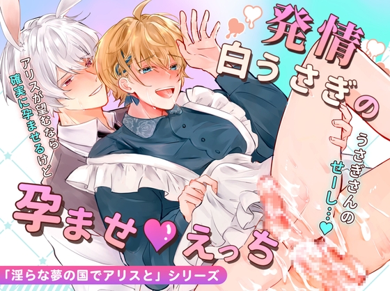 発情白うさぎの孕ませえっち「淫らな夢の国でアリスと」シリーズ【白うさぎ編】