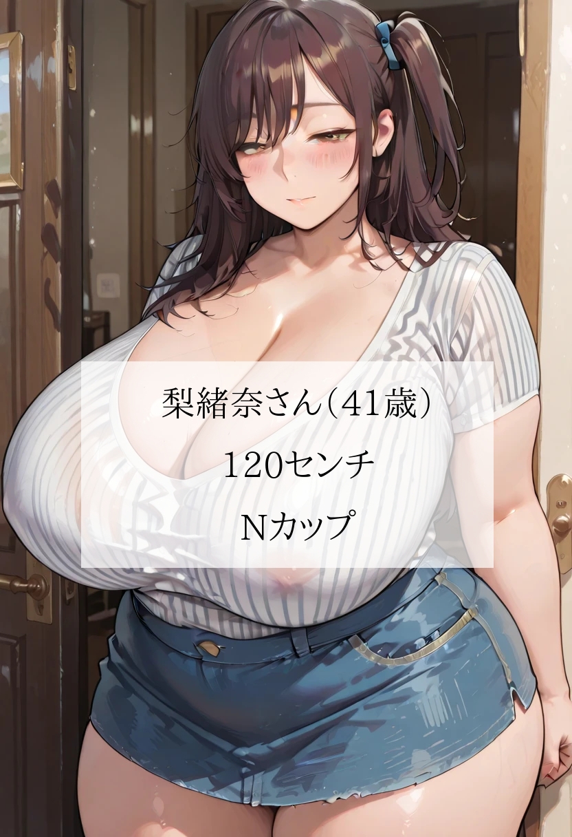 豊満むっちり人妻団地「欲求不満のぽっちゃり熟女に回覧チンポのお届けです」町内会の肉バイブ当番になったボク<セリフ付CG集>_5