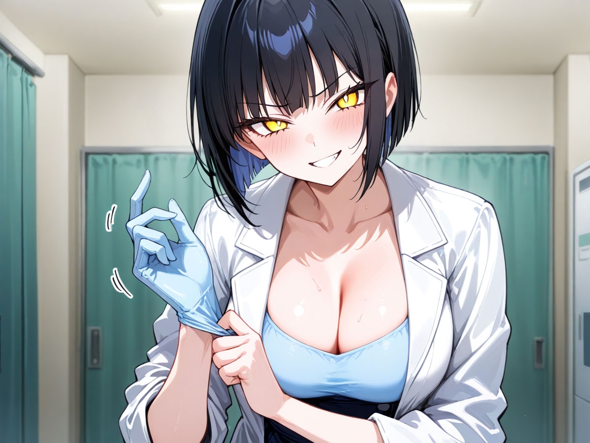 【期間限定100円】アナル検査中に包帯でぐるぐる巻きに全身拘束して強○メスイキさせる女医 画像3