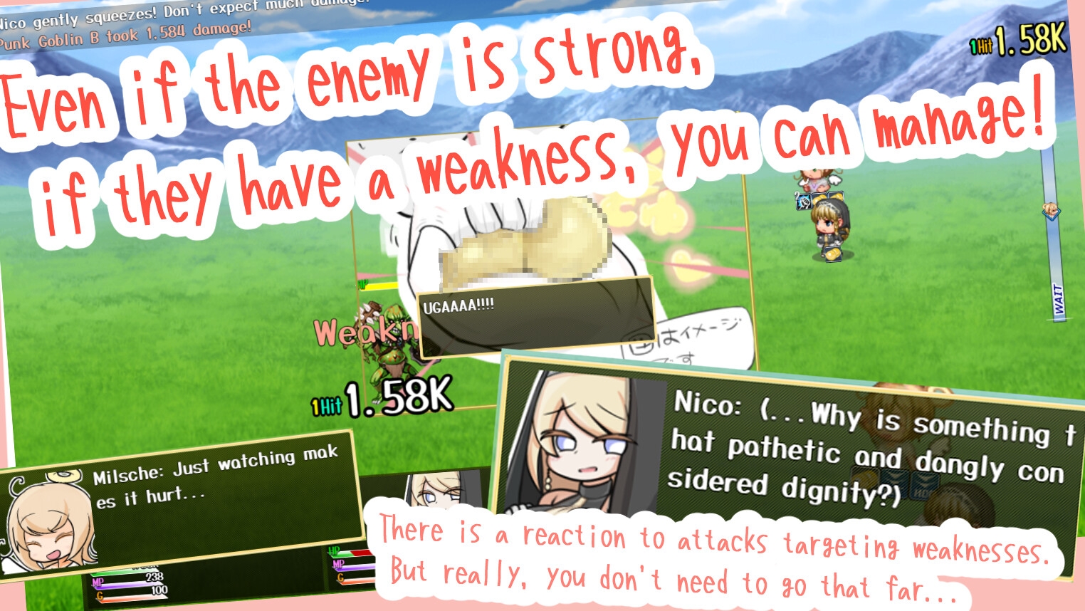 Why Is the Angel With Balls So Weak!? Why Is the Angel With Balls So Weak!?