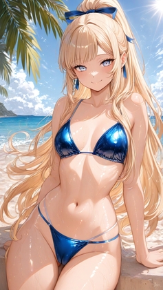 陽葵ちゃんHイラスト集vol.1 海辺でH編【80枚】