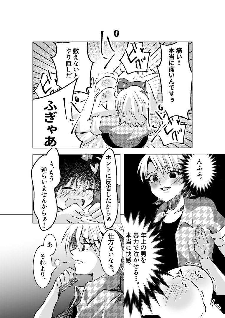 ドS女性専用高級風俗店～妹系男子指名 ふたなりS女優奈の場合～ 画像2