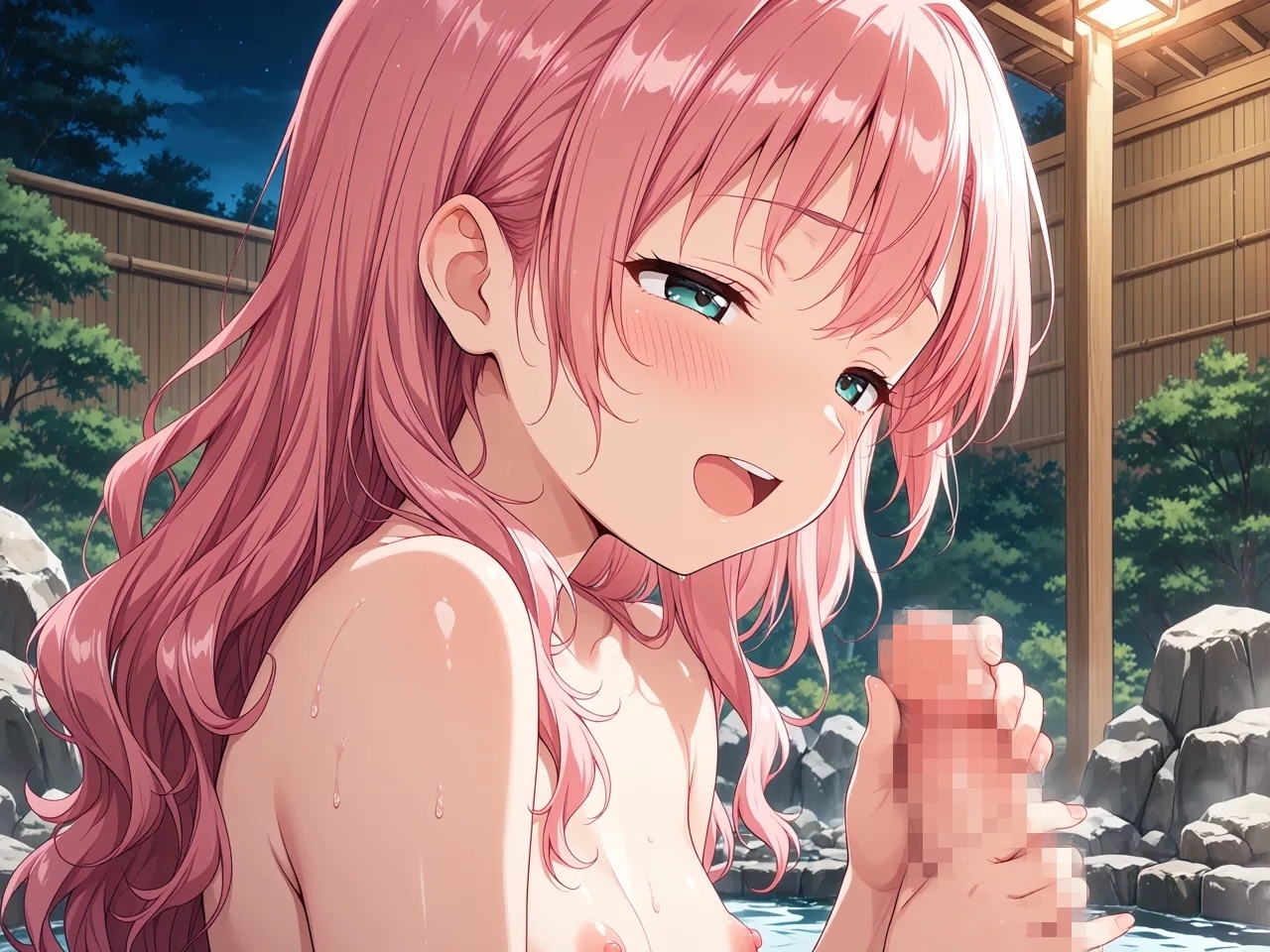 AI美少女イラスト Vol.44 L〇VERS 恋に〇ちたら 大〇ひな子(温泉編)_8