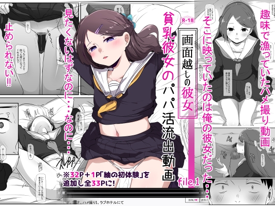 画面越しの彼女～貧乳彼女のパパ活流出動画・file.01～