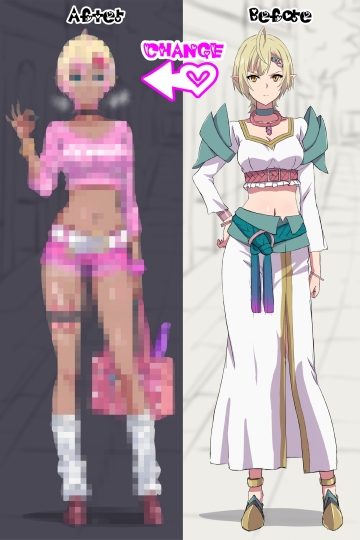 エルフ精霊使いがギャルになる話 画像1