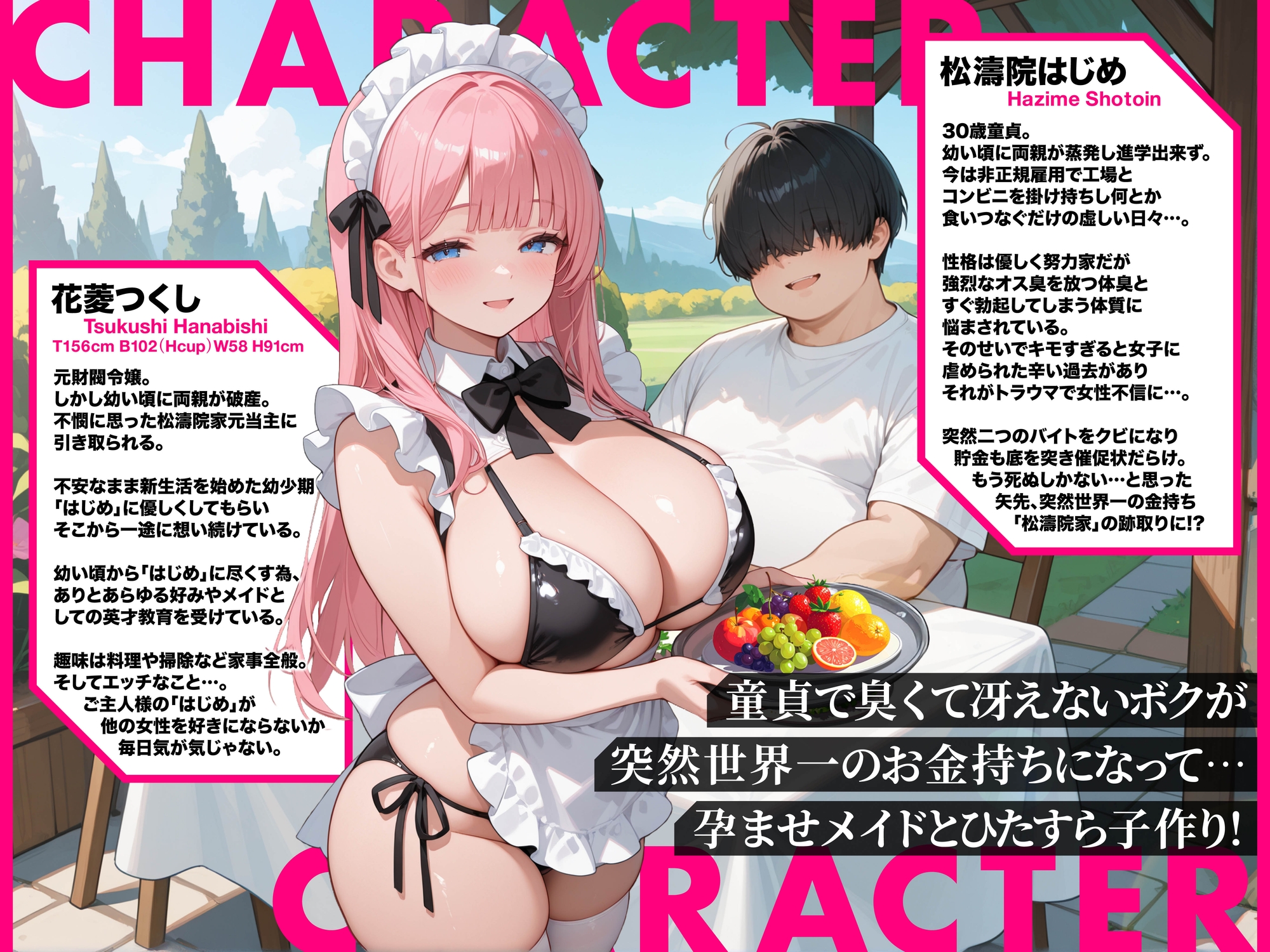 【ZOCKZOCK出版】同人マンガ・AI『孕ませメイドの子作りご奉仕～童貞で臭くて冴えないボクが突然世界一のお金持ちになった件～VOL.1』2