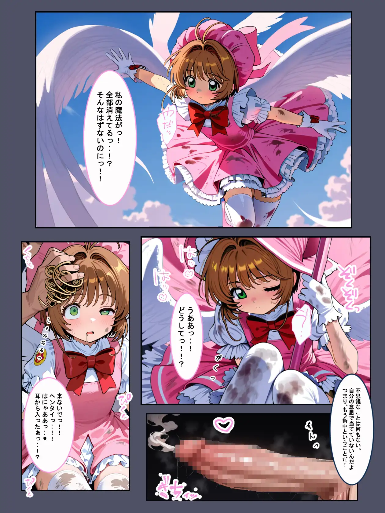 魔法少女完全敗北〜さくら散る〜 サンプル画像 4