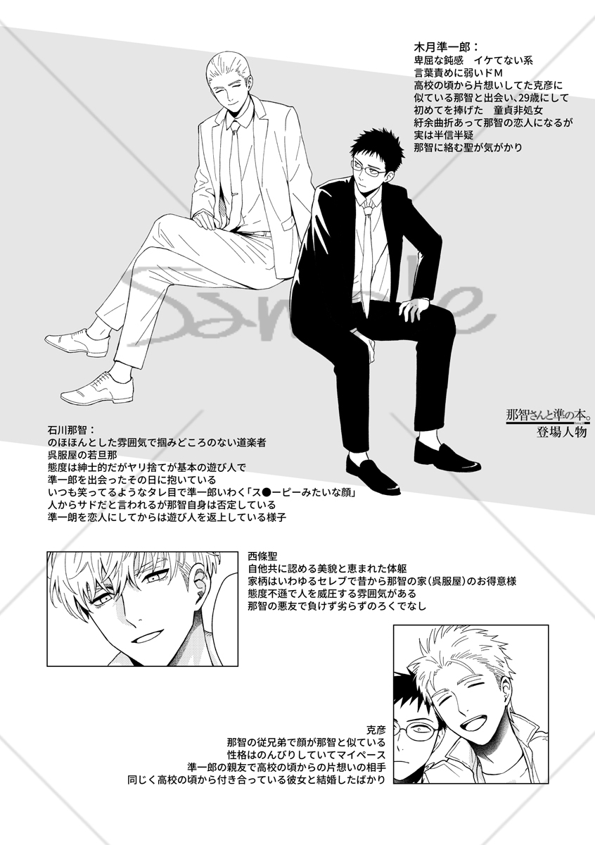ドSティックに抱いて 番外編 ―那智さんと準の本。― 画像1