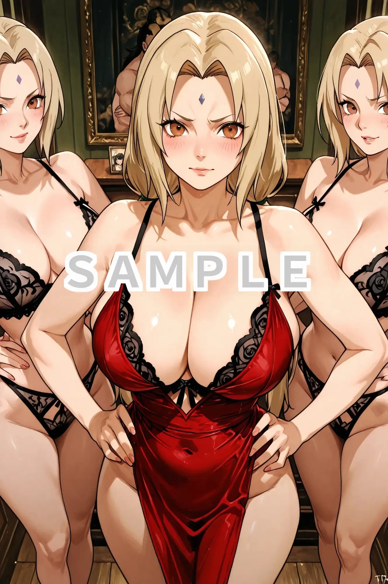 綱〇様は淫乱娘で肉体派 サンプル画像 2