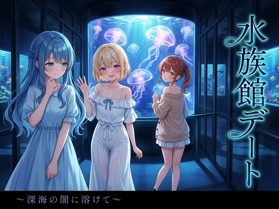 水族館デート～深海の闇に溶けて～