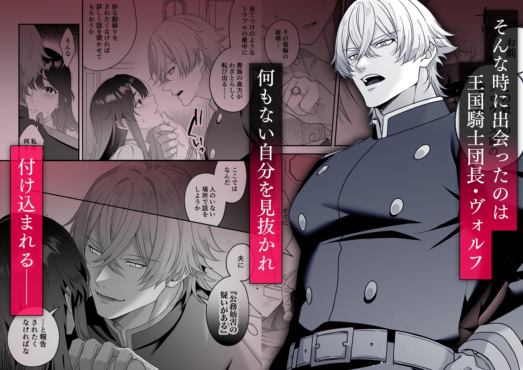 最強騎士団長体格差NTR～何も知らない貴族の人妻は俺様筋肉交尾に抗えず、身体中を芯まで塗り潰される 画像3