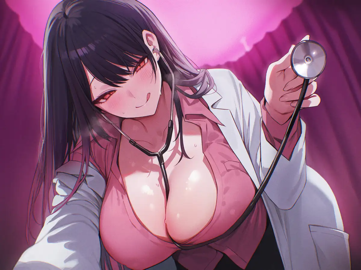 【乳首マゾ専用】SM女王月橋蜜美とお医者さんごっこ〜ドS女医の乳首開発カルテ〜【メス堕ち乳首射精】 サンプル画像 2