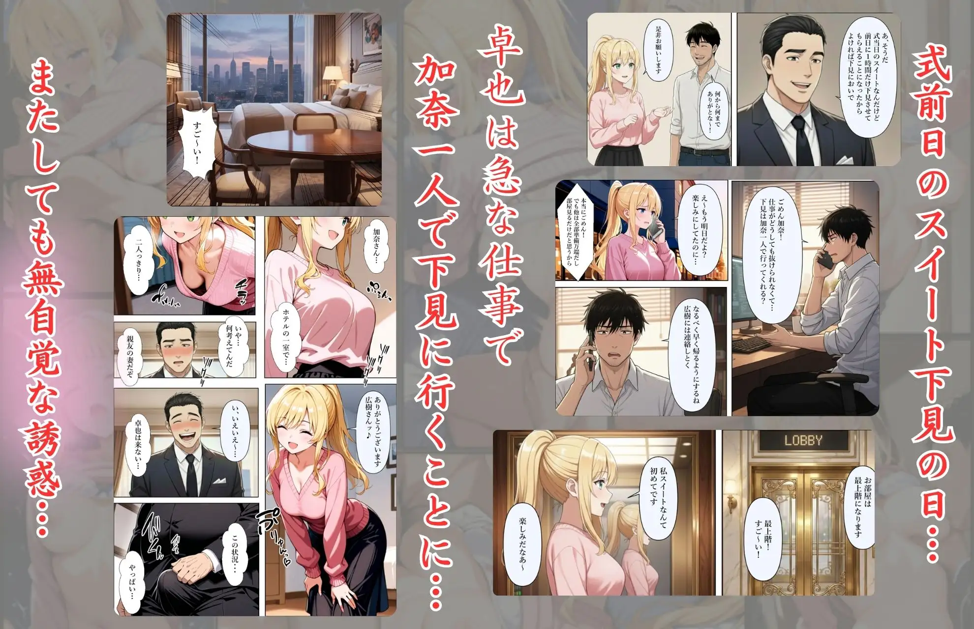 結婚式前夜に… サンプル画像 7