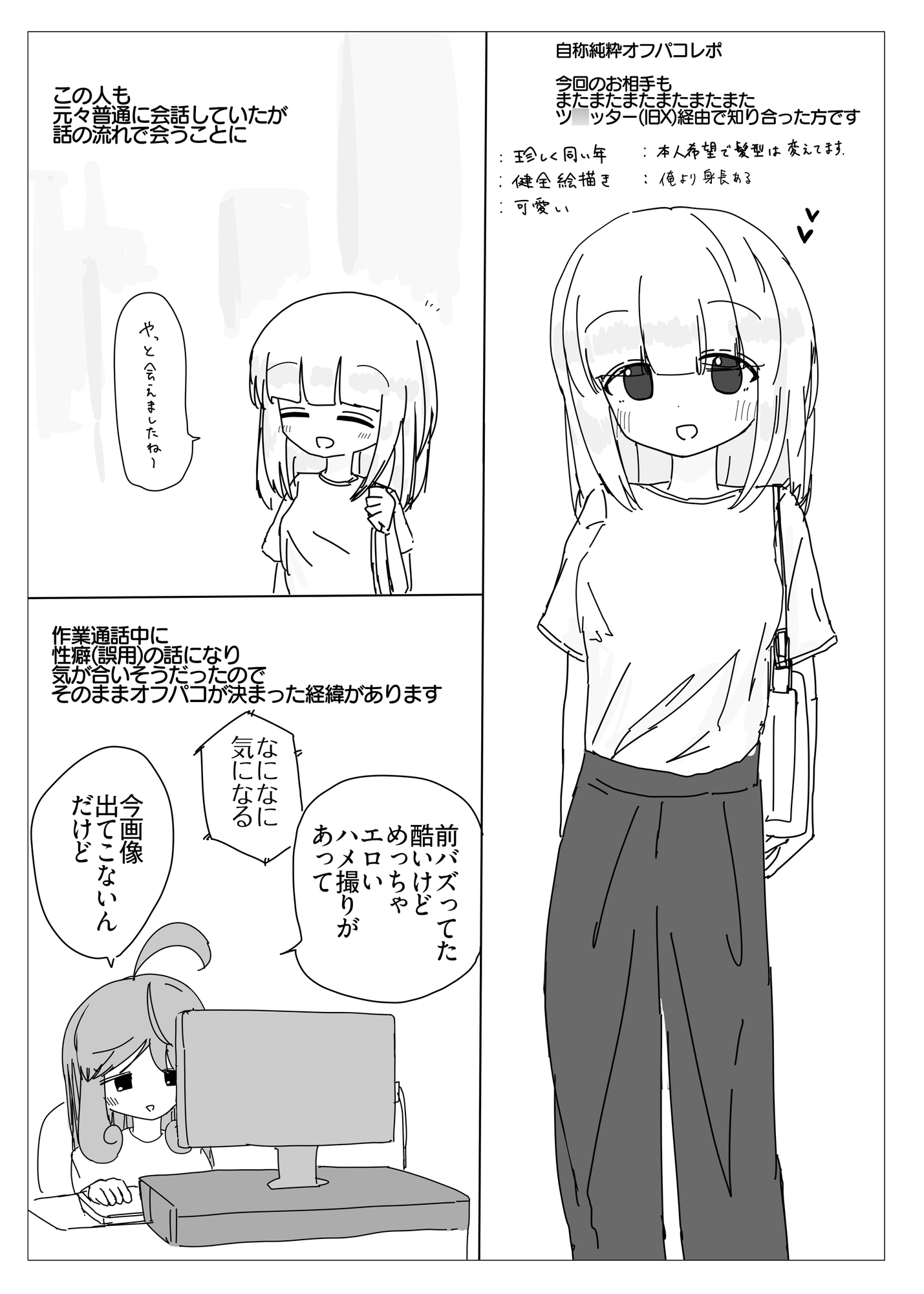 自称実録純粋オフパコレポ2 画像4