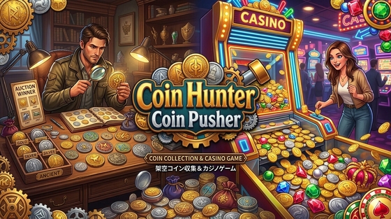 Coin Hunter: Coin Pusher コインハンター:コインプッシャーゲーム