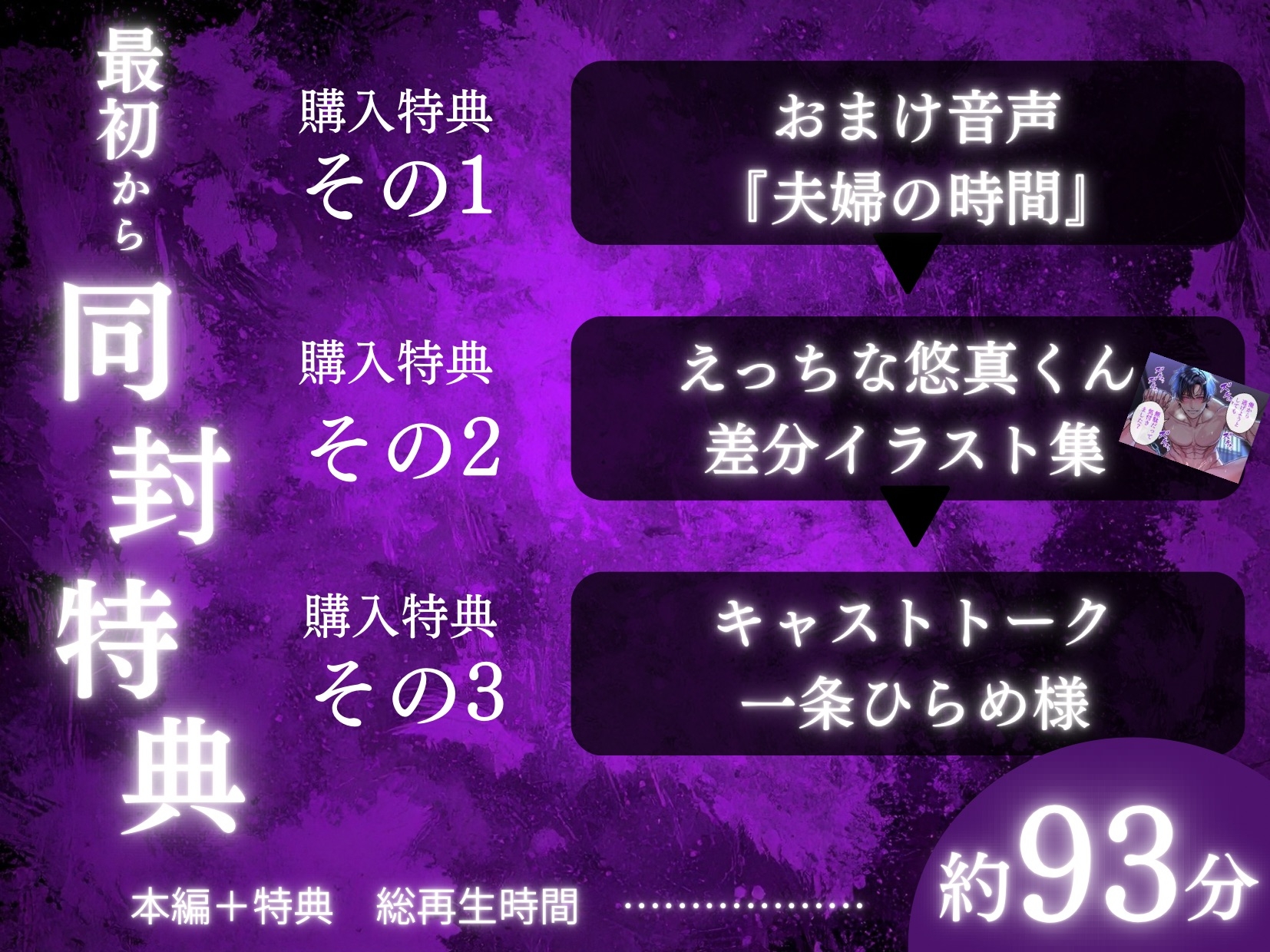 初作品記念✨期間限定50%OFF⏰【狂愛】後輩くんの歪んだ愛は、世界で一番甘い檻でした。【激重執着×絶頂中出し×溺愛監禁】-5画像