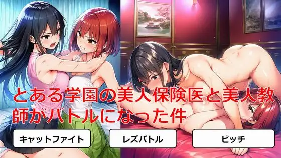 とある学園の美人保険医と美人教師がバトルになった件