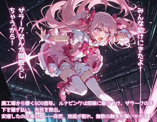 魔法少女ルナピンク【第三話】「油断禁物!? 機械怪人現る」 [うんちょこピー] | DLsite - R18