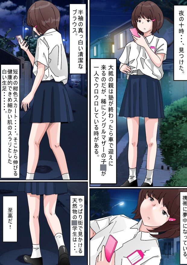 使用禁止の公衆便所に少女を連れ込んで○す 画像4