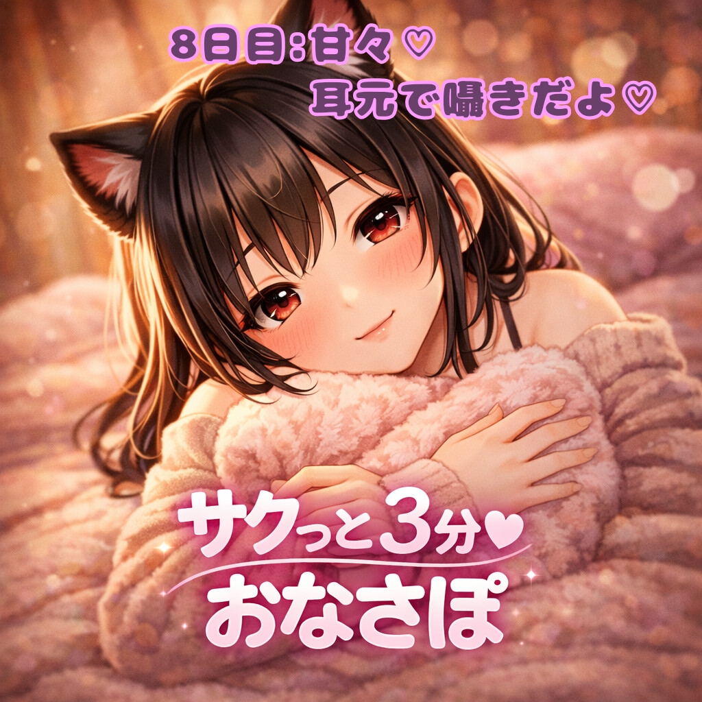 【総集編】あまあま3分おなさぽ♡10日分+特別編まとめ|毎日甘く癒される囁きASMR 画像8