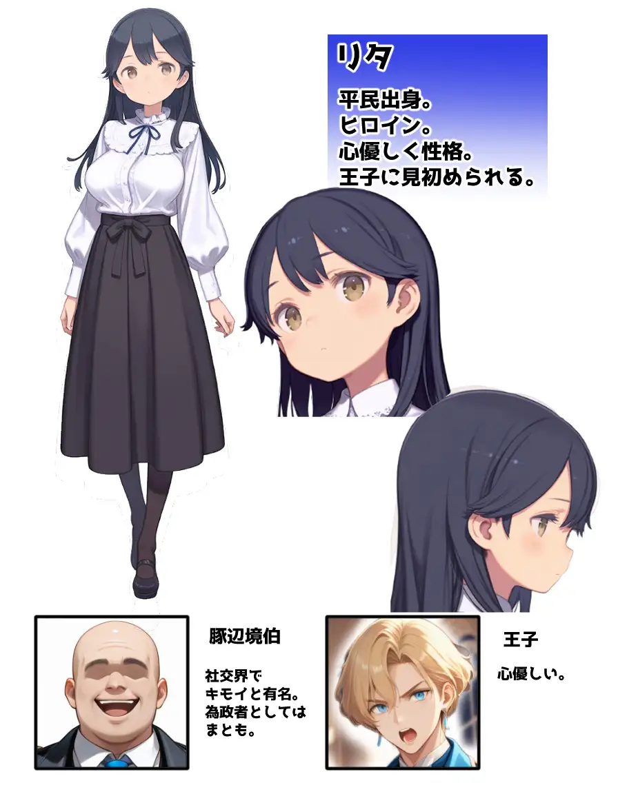 婚約破棄された悪役令嬢が豚貴族に嫁がされて来たので堕とす。あとヒロインも愛人する。 [ポンチエ] | DLsite - R18