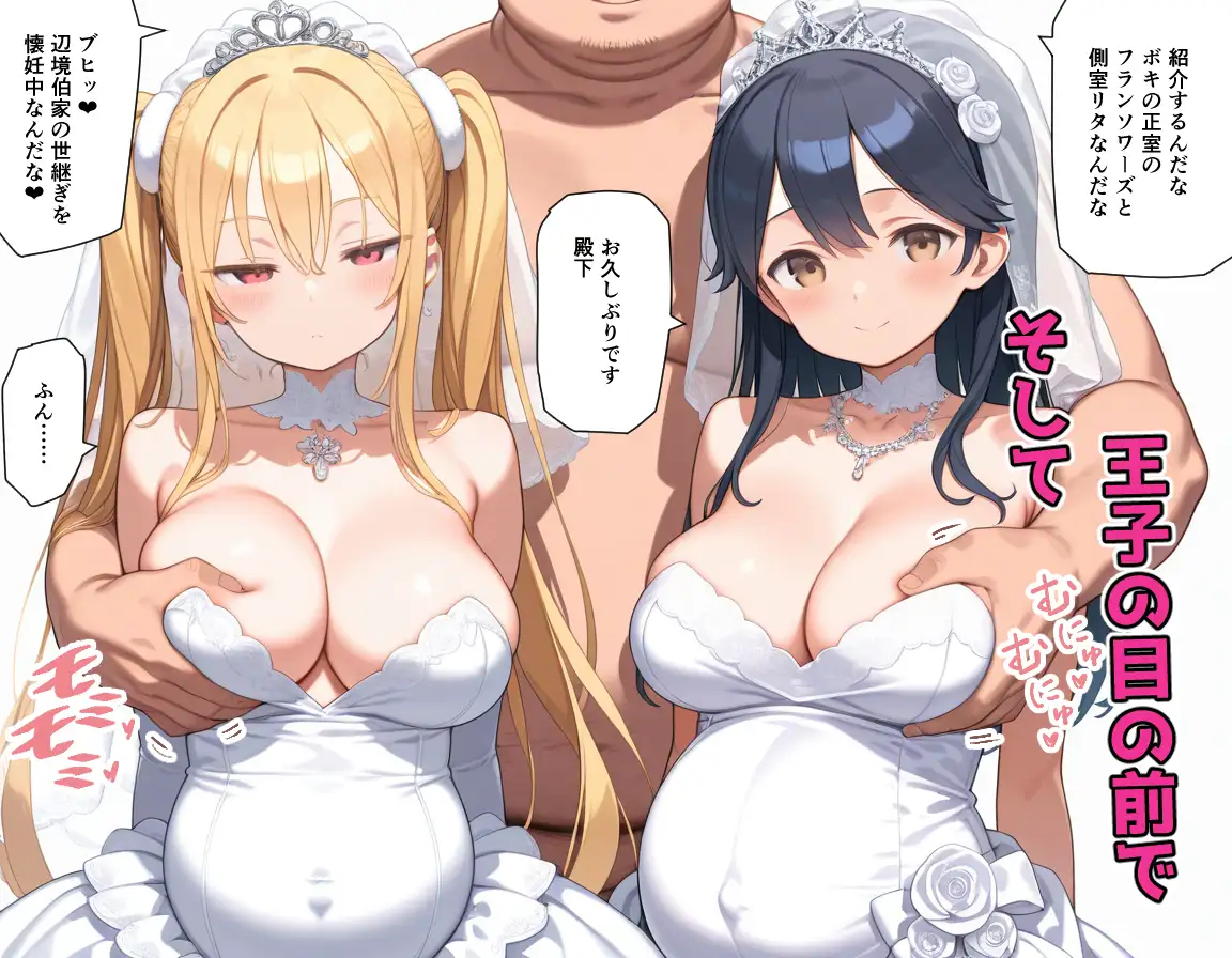 婚約破棄された悪役令嬢が豚貴族に嫁がされて来たので堕とす。あとヒロインも愛人する。 [ポンチエ] | DLsite - R18