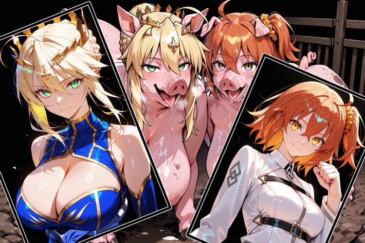 乙女の豚堕ち [クリスの巣] | DLsite - R18