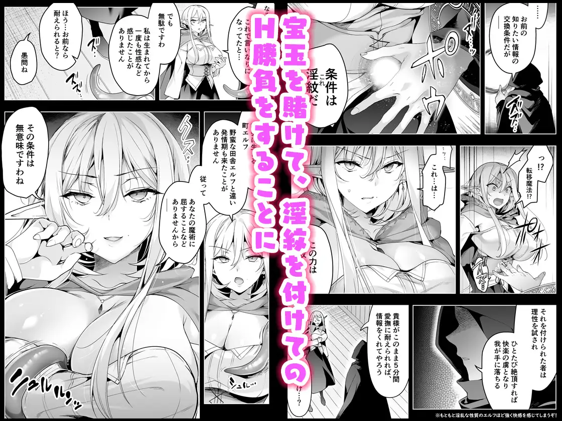 エルフに淫紋を付ける本 LEVEL:6 サンプル画像 6