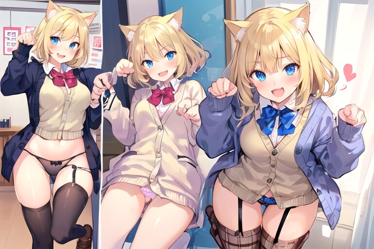 オタクに優しいギャルに教室で手コキで搾精されて……_3