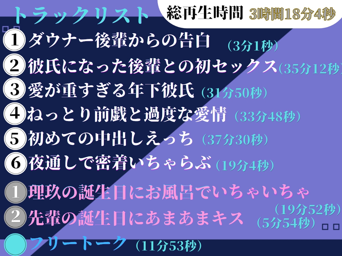 無表情な童貞のダウナー系後輩と付き合ってみたら、甘すぎる溺愛濃厚えっちでとろとろにされました 画像3