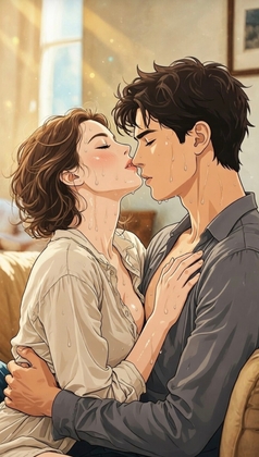 「隣に越してきた人妻 ～年下の雄に、疼く身体が勝手に反応してしまう午後～」