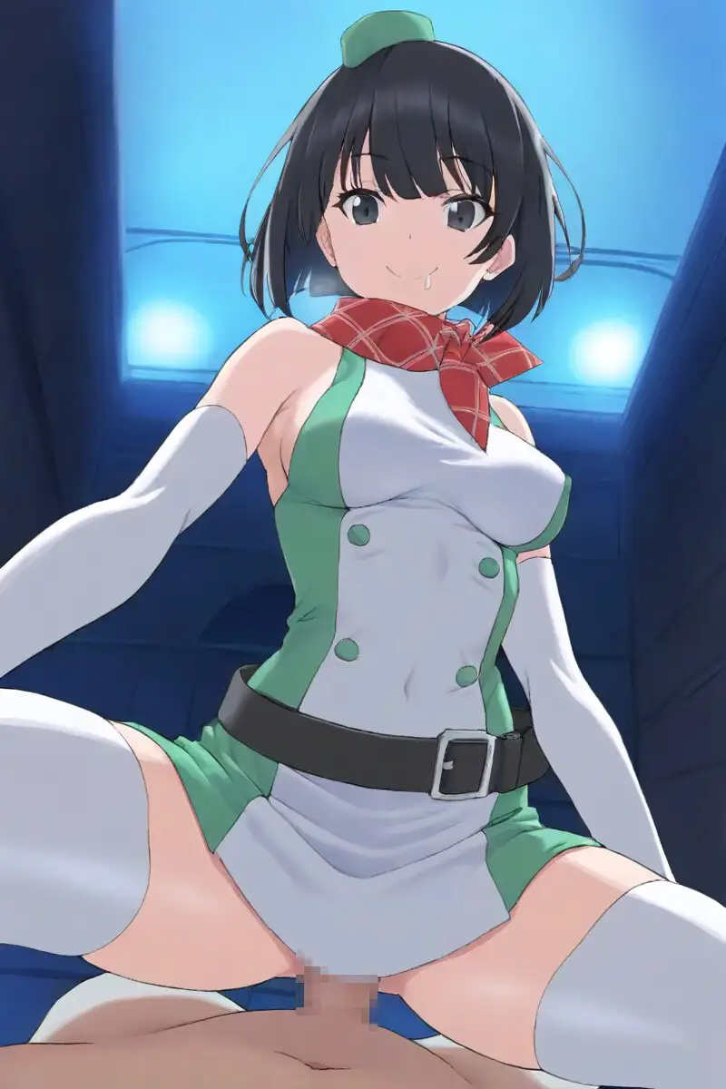 【デ〇モン】イ〇リ&カ〇ンが手コキと騎乗位セックスする本 サンプル画像 3