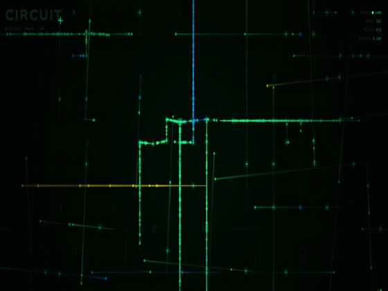 【PCライブ壁紙】電子回路基板 / Circuit Trace