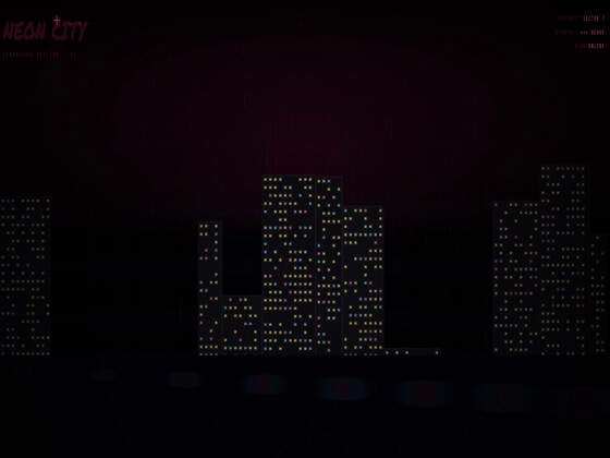 【PCライブ壁紙】ネオン都市 / Neon City