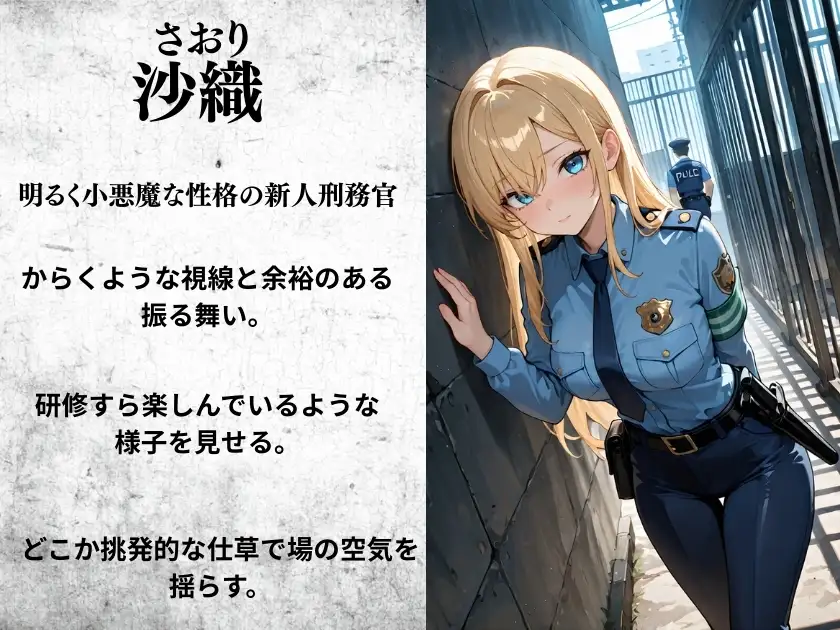 新人女性刑務官の極秘研修記録 サンプル画像 3