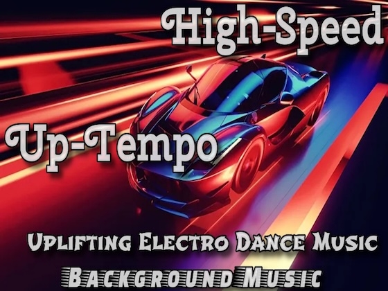 アップテンポ アグレッシブEDM系 音楽素材！ BPM150以上の疾走感と躍動感！