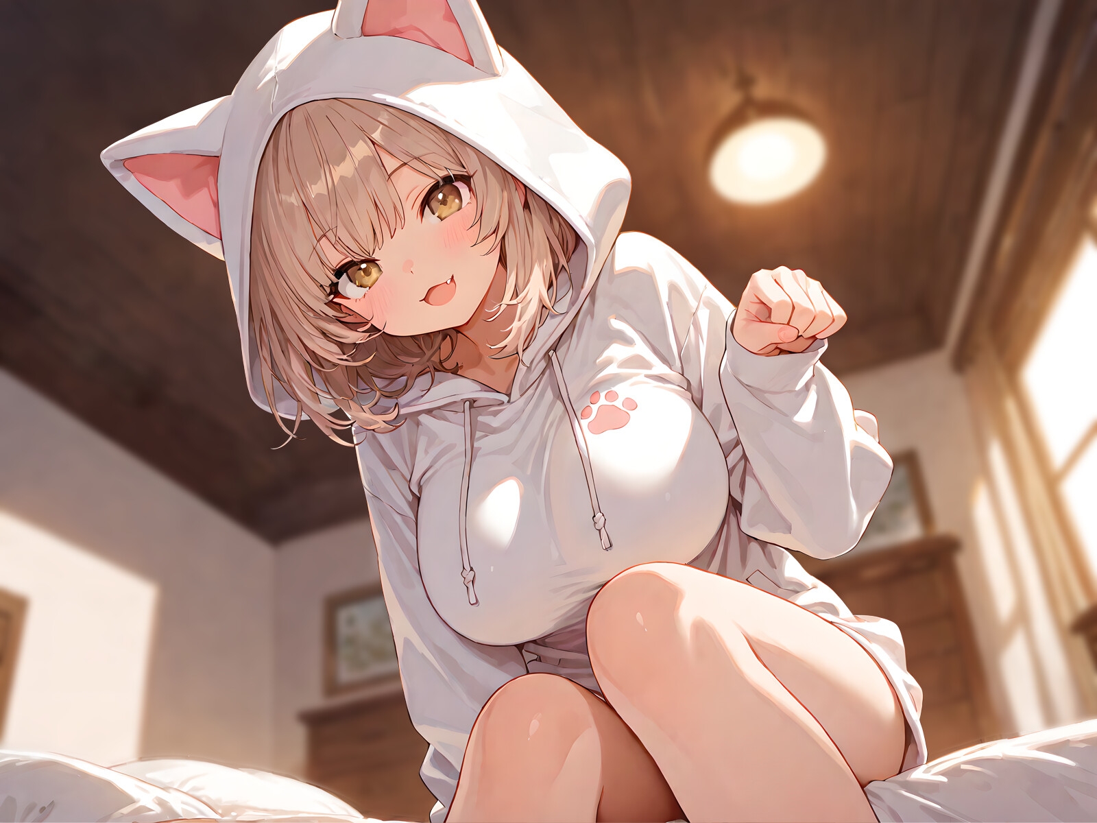 無邪気なネコ系幼なじみギャルのにゃんにゃん耳ぺろ手コキ～ゴロゴロいちゃいちゃ甘えん坊えっち～ 画像3