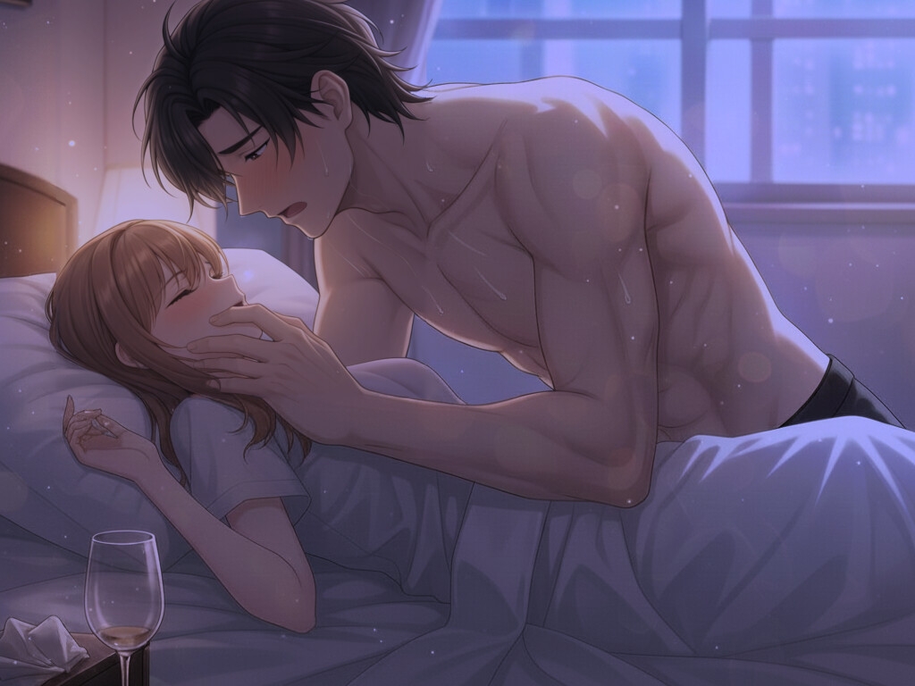 【睡○姦】眠らせてハメ倒す！！セックス中毒彼氏の24時間勃ちっぱちんぽで激しく犯される♂激ピス連続中出し4連射！！ 画像1