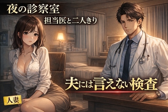 夜の診察室、担当医と二人きり ―夫には言えない検査―