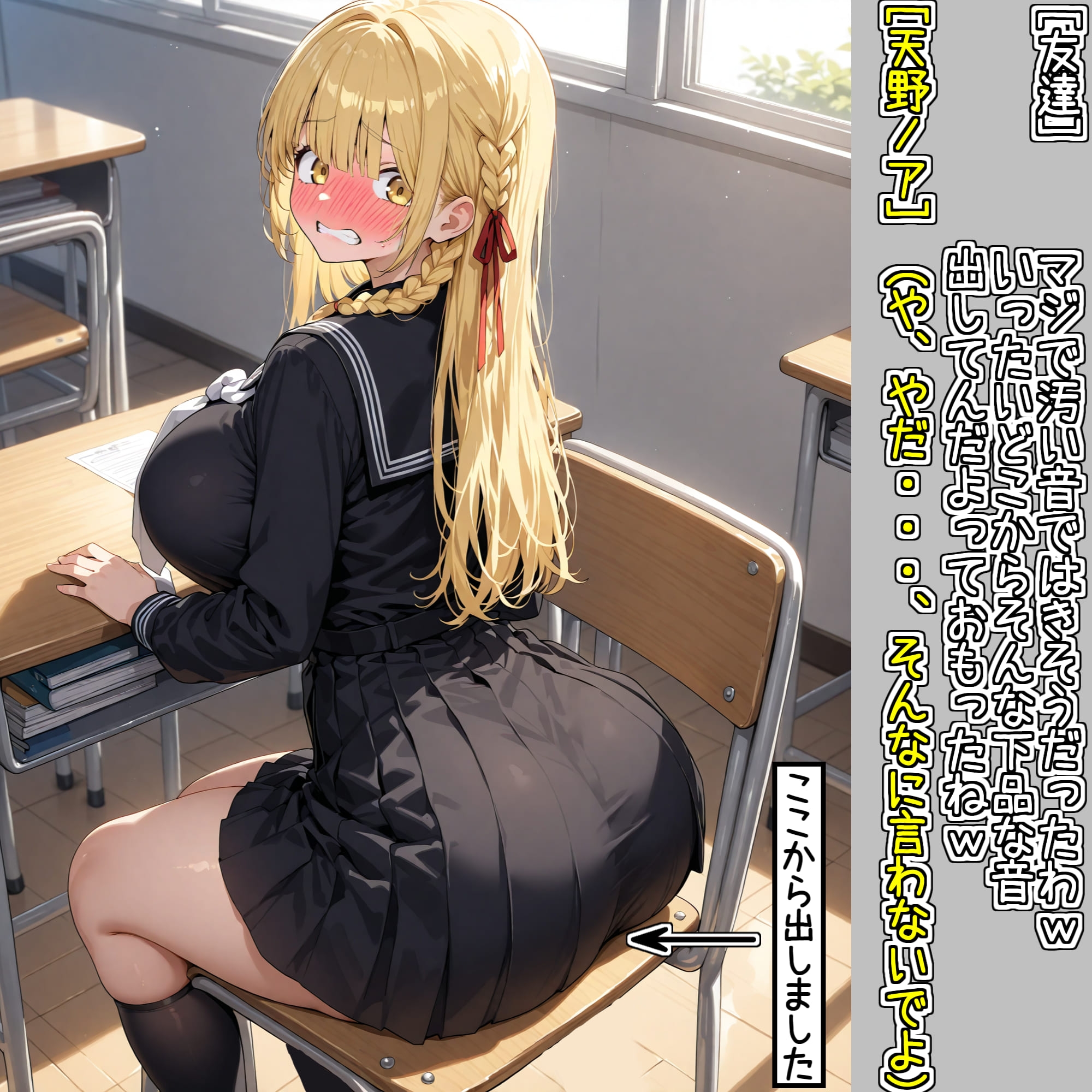 お腹を透視したらウンチがパンパンに詰まってた件www_8